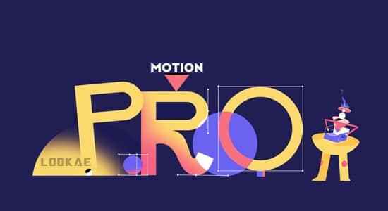 AE/C4D教程-进修建造三维创意MG动绘片头 Motion Pro (英笔墨幕)9133,教程,进修,建造,三维,创意