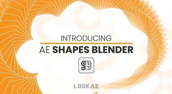 AE剧本-外形图形途径偏偏移混淆动绘建造东西 AE Shapes Blender 1.0.1   利用教程461,剧本,外形,图形,途径,偏偏移
