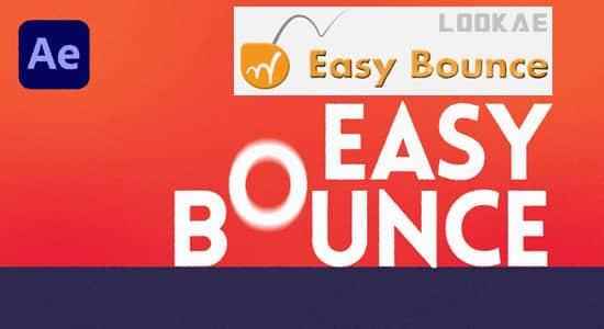 AE剧本-MG弹跳动绘建造专业版 Easy Bounce Pro v1.00   利用教程880,