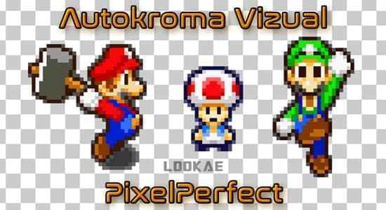 AE/PR插件-80年月复古8bit像素化视觉殊效 Vizual PixelPerfect v1.0.0 Win/Mac8717,