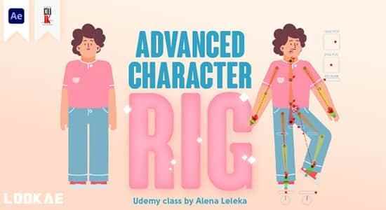 AE教程-进修利用Duik剧本建造MG人物脚色行动绑定 (英笔墨幕) Udemy – How to Set Advanced Character Rig With DUIK in After Effects9652,ae教程,教程,进修,利用,剧本