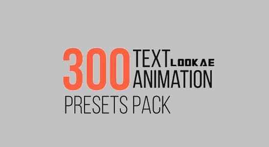 AE预设-300个当代弹跳飘集笔墨题目动绘预设 Text Animation Presets Pack134,预设,当代,弹跳,飘集,集文