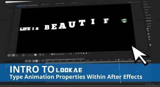 AE教程-引见笔墨动绘属性 Skillshare – Intro To Type Animation Properties Within After Effects2414,ae教程,教程,引见,绍文,笔墨