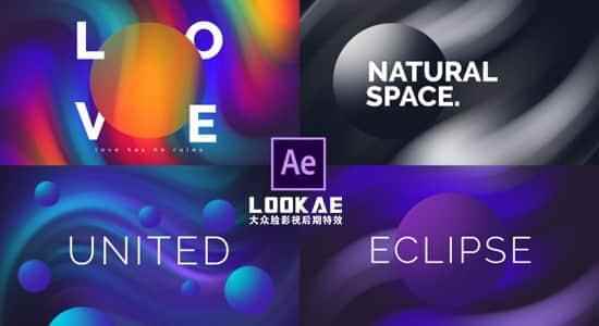 AE教程-建造突变流体布景笔墨题目动绘 Skillshare – Gradient Liquid Title Animation in Adobe After Effects8161,ae教程,教程,建造,突变,流体