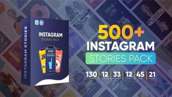 AE模板-500个横版告白宣扬引见启里设想动绘 Instagram Stories484,ae模板,模板,告白,告白宣扬,宣扬