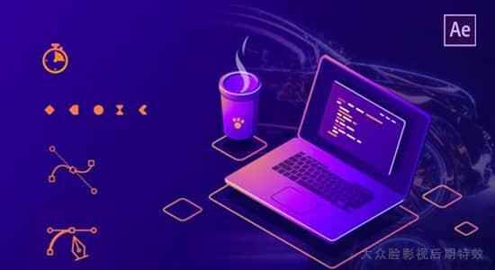 AE 2020 根底进修进门视频教程 Udemy – Fundamentals of Adobe After Effects 20208653,