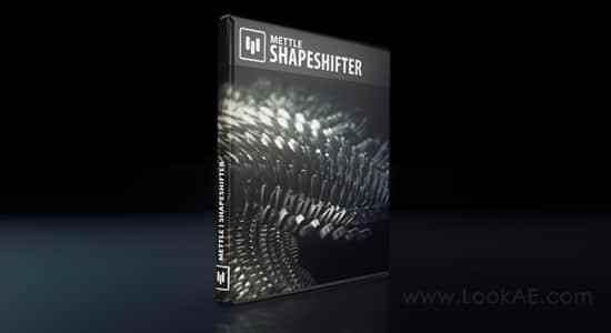 AE插件-三维网格变形3D徽标图形动绘天生插件 Mettle ShapeShifter v1.99 Win/Mac版2184,