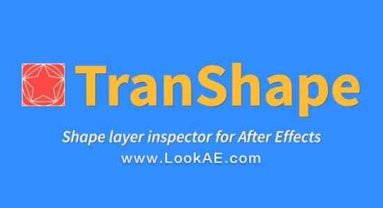 AE剧本-外形层属性掌握剧本 TranShape v1.9   利用教程1799,