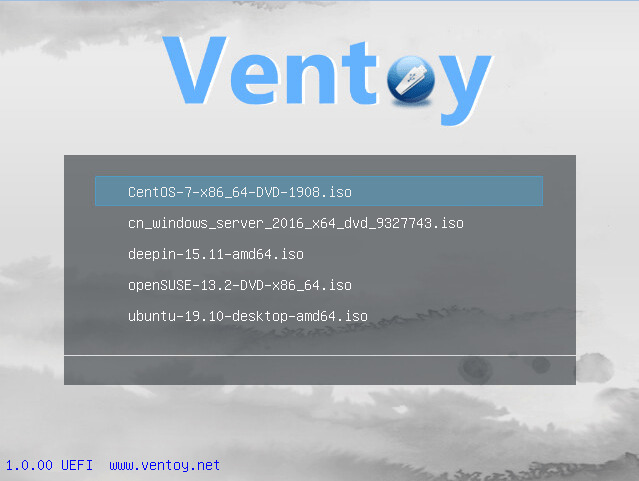 Ventoy 国产开源U盘启开工具488,国产,开源,u盘,启动,开工