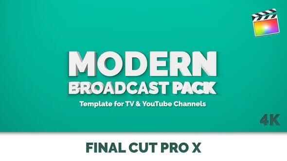 FCPX插件-49个当代彩色图形电视节目栏目包拆动绘 Modern Broadcast Pack6047,fcpx,插件,当代,彩色,彩色图形