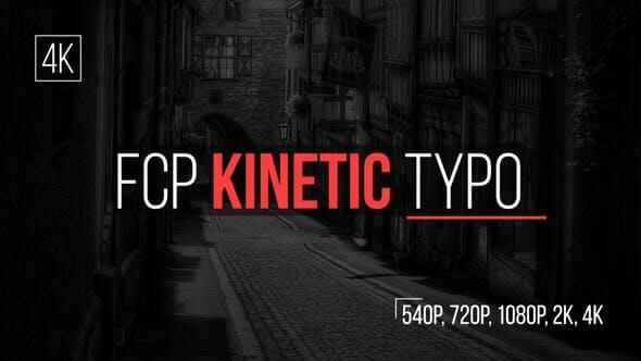 FCPX插件-36种静态笔墨题目排版动绘 FCP Kinetic Typo2209,fcpx,插件,静态,笔墨,字标