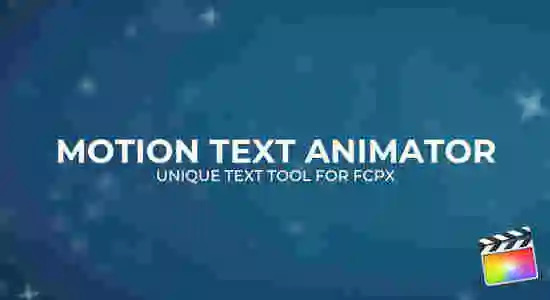 FCPX插件-6组颤动变革笔墨题目动绘 Motion Text Animator3300,fcpx,插件,颤动,变革,笔墨