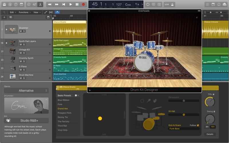 Mac苹果音乐建造编纂硬件 Apple Logic Pro X v10.4.4 英/中文版5597,mac,苹果,音乐,音乐建造,建造