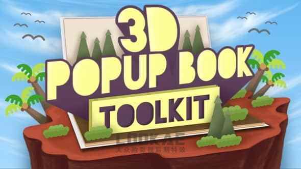 FCPX插件：卡通风趣三维翻书展现动绘  3D Popup Book Toolkit 利用教程424,fcpx,插件,卡通,通有,风趣