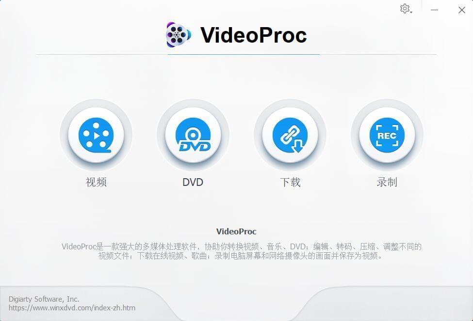 影音处置东西 VideoProc便携版8708,