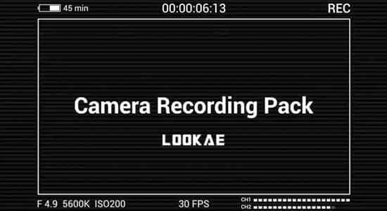 PR预设-摄像机与景框录造拍摄殊效 Camera Recording Pack336,预设,摄像,摄像机,与景,录造