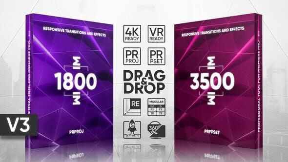 Premiere模板-5000种视频转场过渡视觉殊效奢华PR预设包 V2   利用教程8010,premiere,模板,视频,转场,过渡