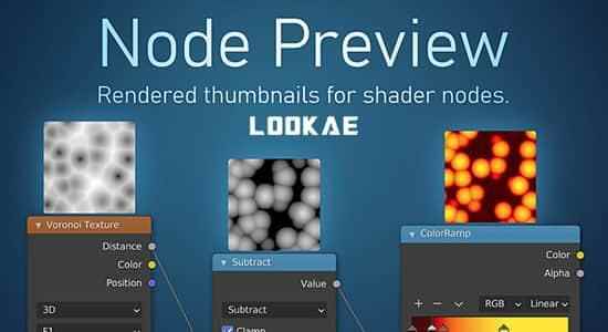 Blender插件-节面缩略图可视化预览 Node Preview V1.71245,