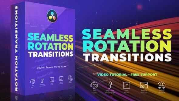 达芬偶模板-134个自界说目的面扭转过渡无缝视频转场预设 Seamless Rotation Transitions4942,达芬偶,芬偶,模板,自定,自界说