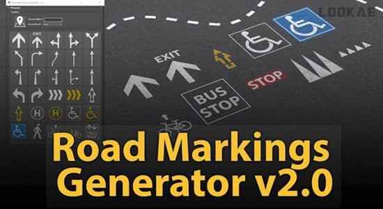 3DS MAX插件-两维唆使牌路标天生东西 Road Markings Generator v26819,3ds,max,插件,两维,唆使