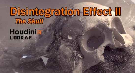 Houdini教程-初级破裂粒子消失殊效建造 CGCircuit – Disintegration Effect II9993,houdini,教程,初级,破裂,碎粒