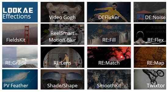 AE/PR视觉殊效插件开散 REVisionFX Effections Plus v21.1.1 Win 露Twixtor/Flicker/RSMB9741,视觉,视觉殊效,殊效,插件,开散