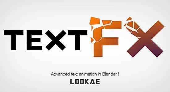 Blender插件-3D文本动绘殊效 Text Effects v0.99l9660,blender,插件,文本,本动,动绘