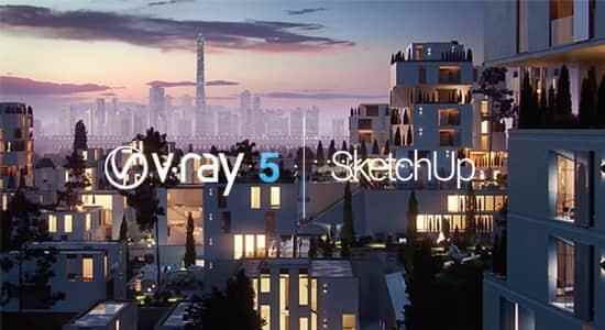 Sketchup Vray初级衬着器插件 V-Ray 5.10.03 Win版4201,