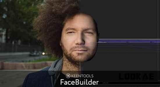 NUKE插件-从图片建造脸部头部3D建模 KeenyTools FaceBuilder v2021.1.0 Win7898,nuke,插件,图片,图片建造,建造