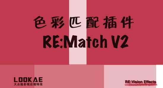 Vegas/Nuke/达芬偶/HitFilm/OFX颜色婚配插件 REMatch v2.3.1 Win版6036,达芬偶,芬偶,颜色,婚配,插件