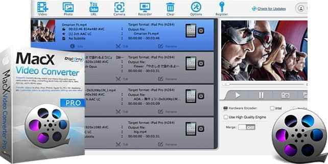 Mac苹果版-万能视频格局转换硬件专业中文版 MacX Video Converter Pro 6.4.0947,mac,苹果,万能,视频,视频格局