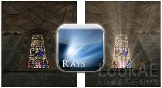 Ae/Pr/PS/达芬偶/OFX射线体积光插件 Digital Film Tools Rays v2.1.2.2版4278,达芬偶,芬偶,射线,线体,体积