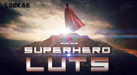 31组影戏超等豪杰艺术好教LUTs调色预设 Superhero LUTs7261,