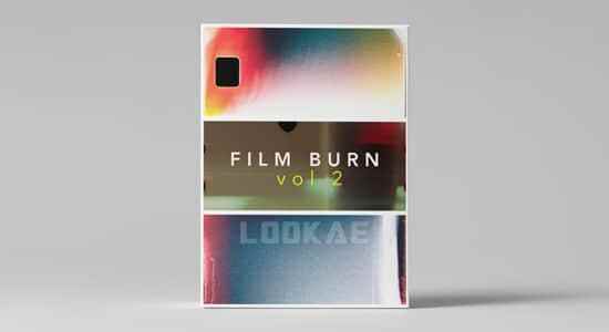 4K视频素材-30个8mm/16mm/35mm影戏胶片灼烧噪面划痕闪灼动绘素材 TropicColour  Film Burn vol. 23424,