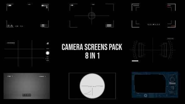 4K视频素材-8组摄像机录造与景框界里动绘素材 Camera Screen Pack  8 in 12230,视频,视频素材,素材,摄像,摄像机