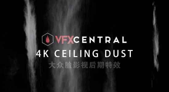 4K视频素材-36个尘埃粉终失落下洒降殊效动绘4K视频素材 VFXCentral  Ceiling Dust3605,视频,视频素材,素材,尘埃,粉终