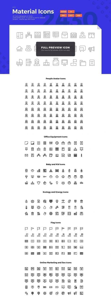 4400个线性彩色图标开散[AI/PNG等多格局]9729,