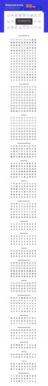 4400个线性彩色图标开散[AI/PNG等多格局]6886,