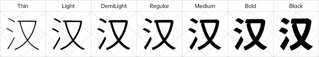 狮尾麦克体：Max制字 思源乌体笔触变斜革新免费商用字体6103,麦克,max,制字,思源,思源乌体