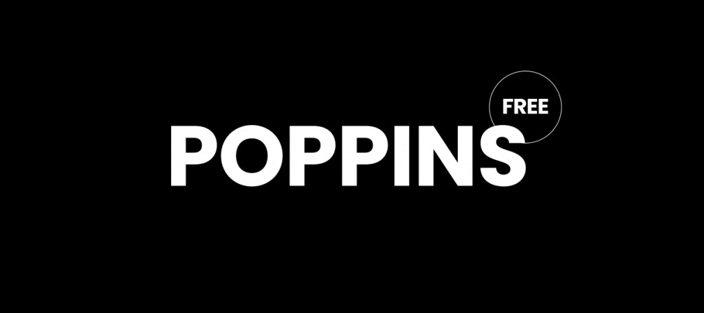 Poppins4691,poppin,字体,引见