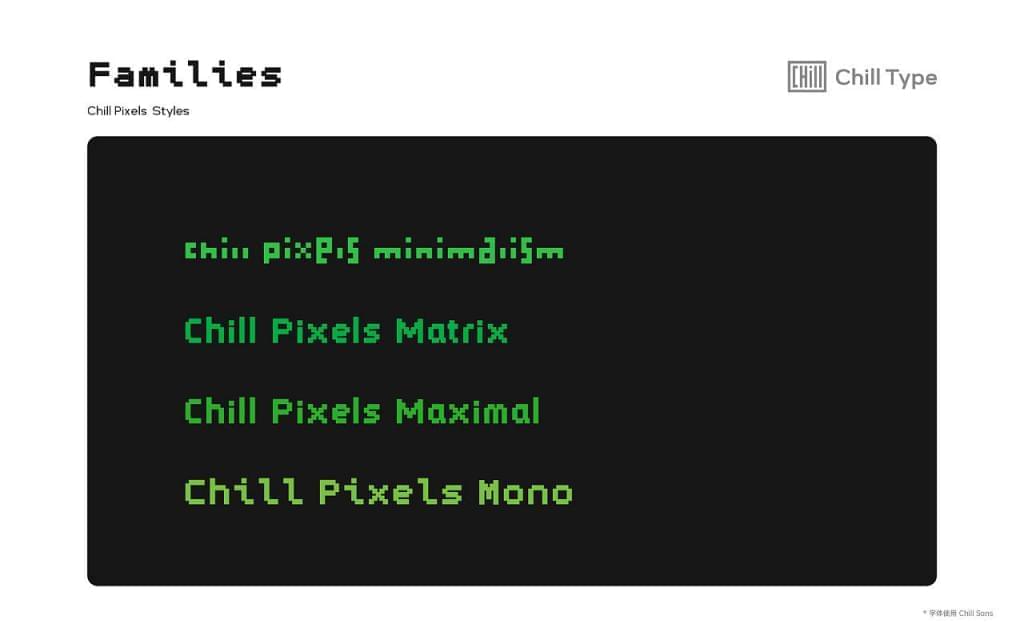 Chill Pixels Matrix1157,chill,pixel,matrix,字体,引见