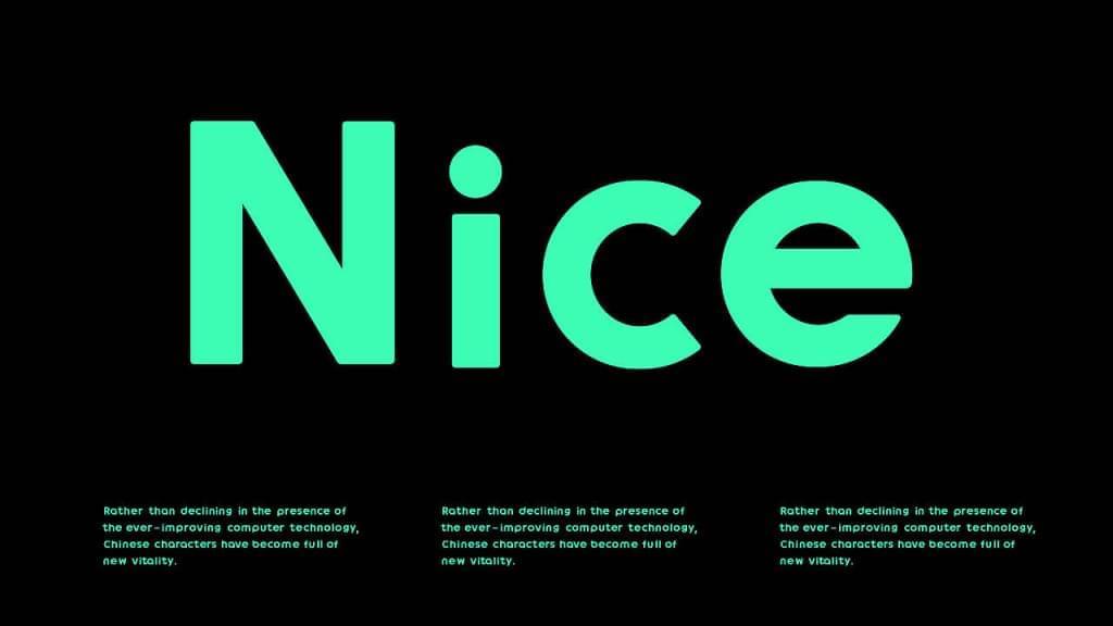 Nice2933,nice,字体,引见,免费,西文