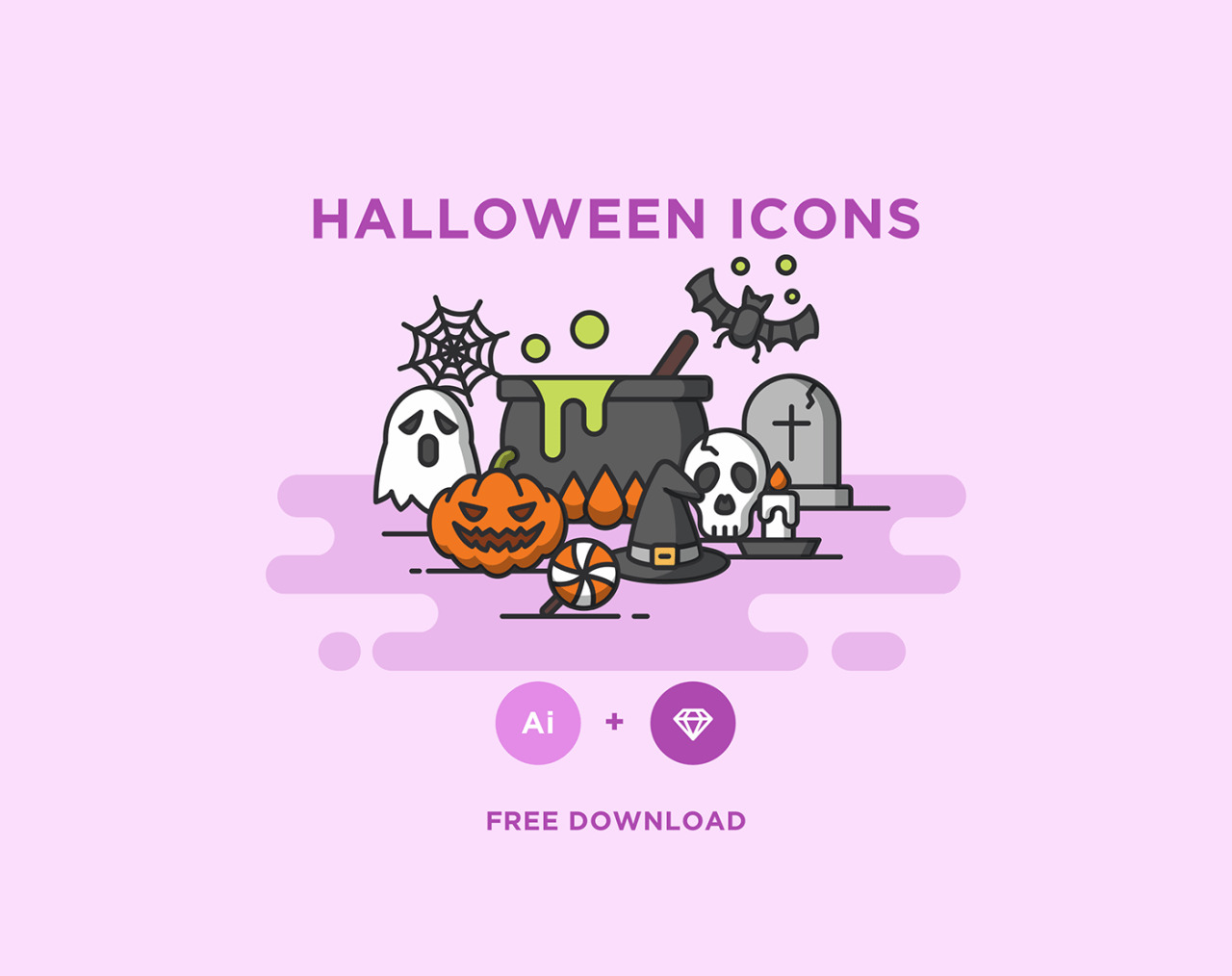 免费万圣节图标 - HALLOWEEN ICONS6294,