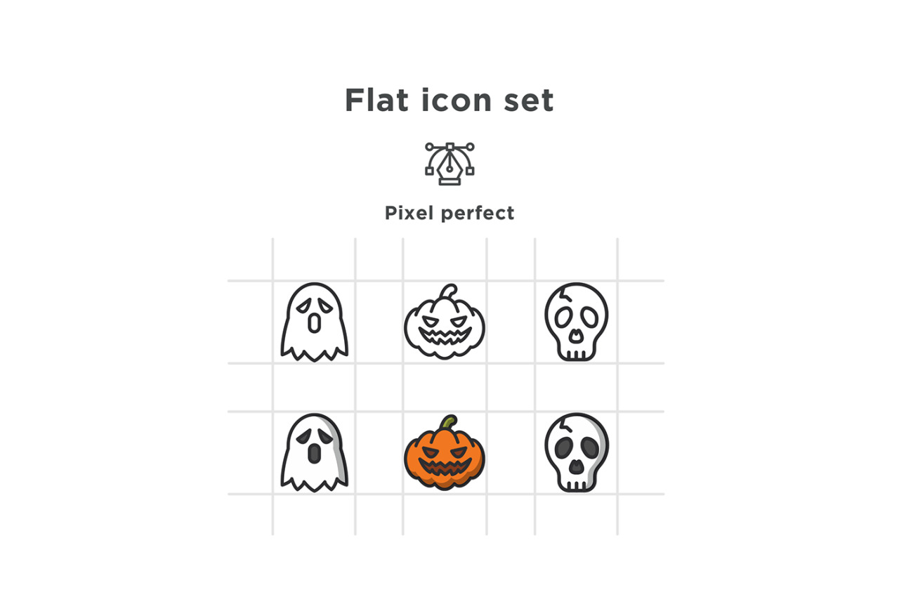 免费万圣节图标 - HALLOWEEN ICONS3483,