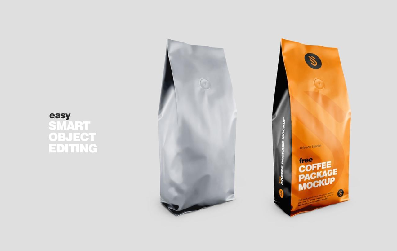 咖啡包拆 Coffee Package Mockup PSD7768,咖啡,包拆,coffee,package,一款