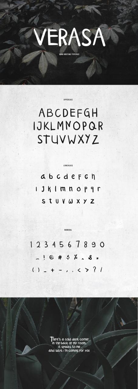 Verasa - Free Font6872,