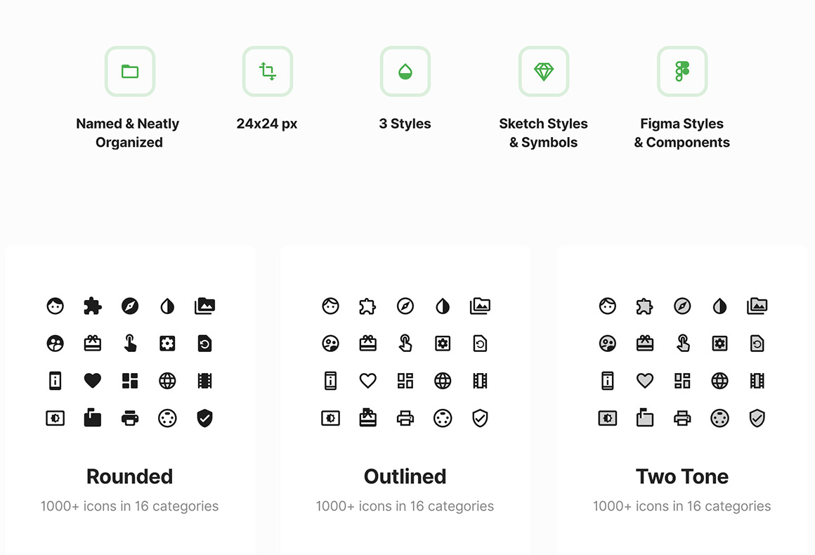 一套免费图标库 Material Icons Library6760,