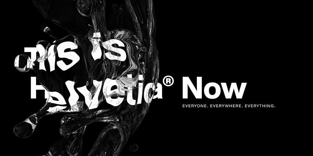 Helvetica字体推出新成员Helvetica Now!2065,