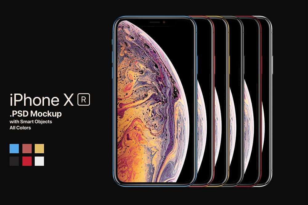 iPhone XS&amp;amp;XR Mockup PSD6662,