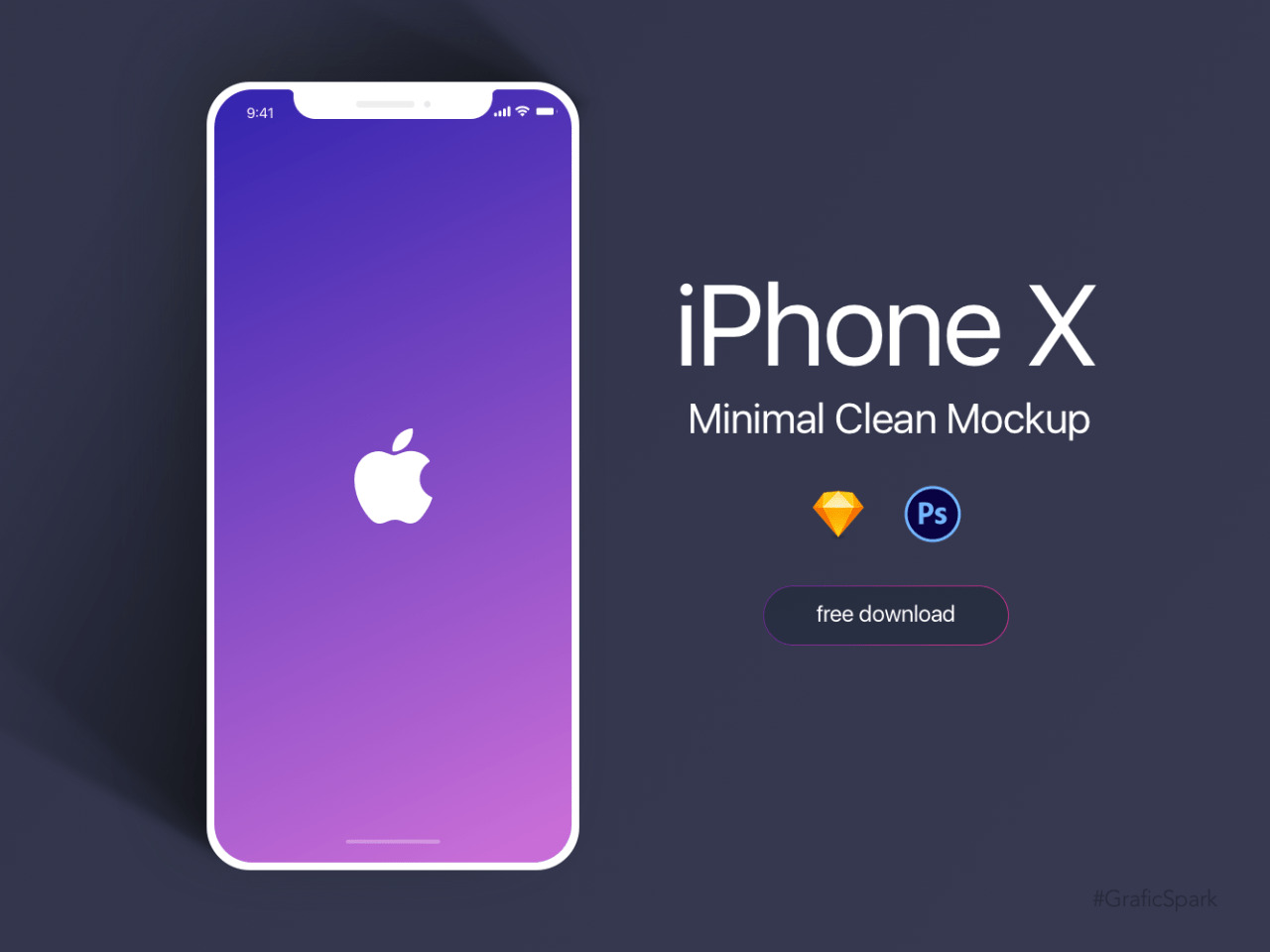 免费繁复 iPhoneX Mockup5329,免费,繁复